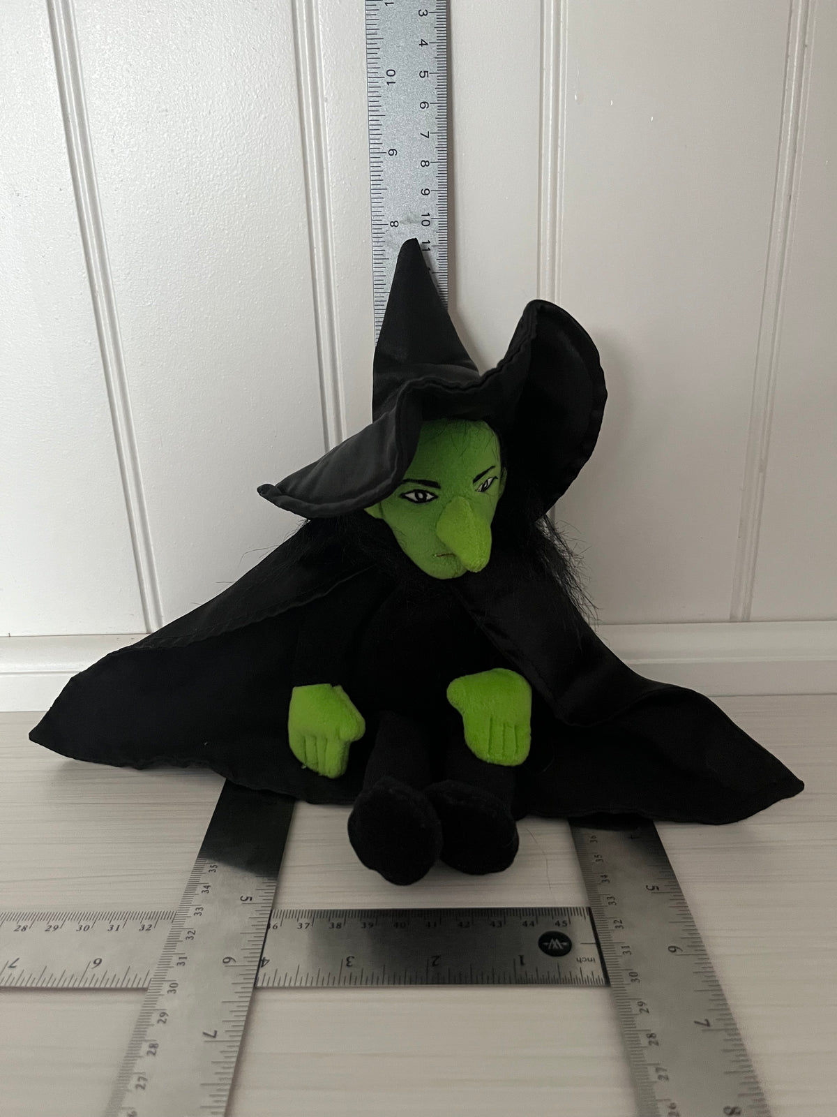 Vintage 1998 Warner Bros Wicked Witch of the West Bean Bag Plush | Wizard of Oz | Midnight Mashup Manor