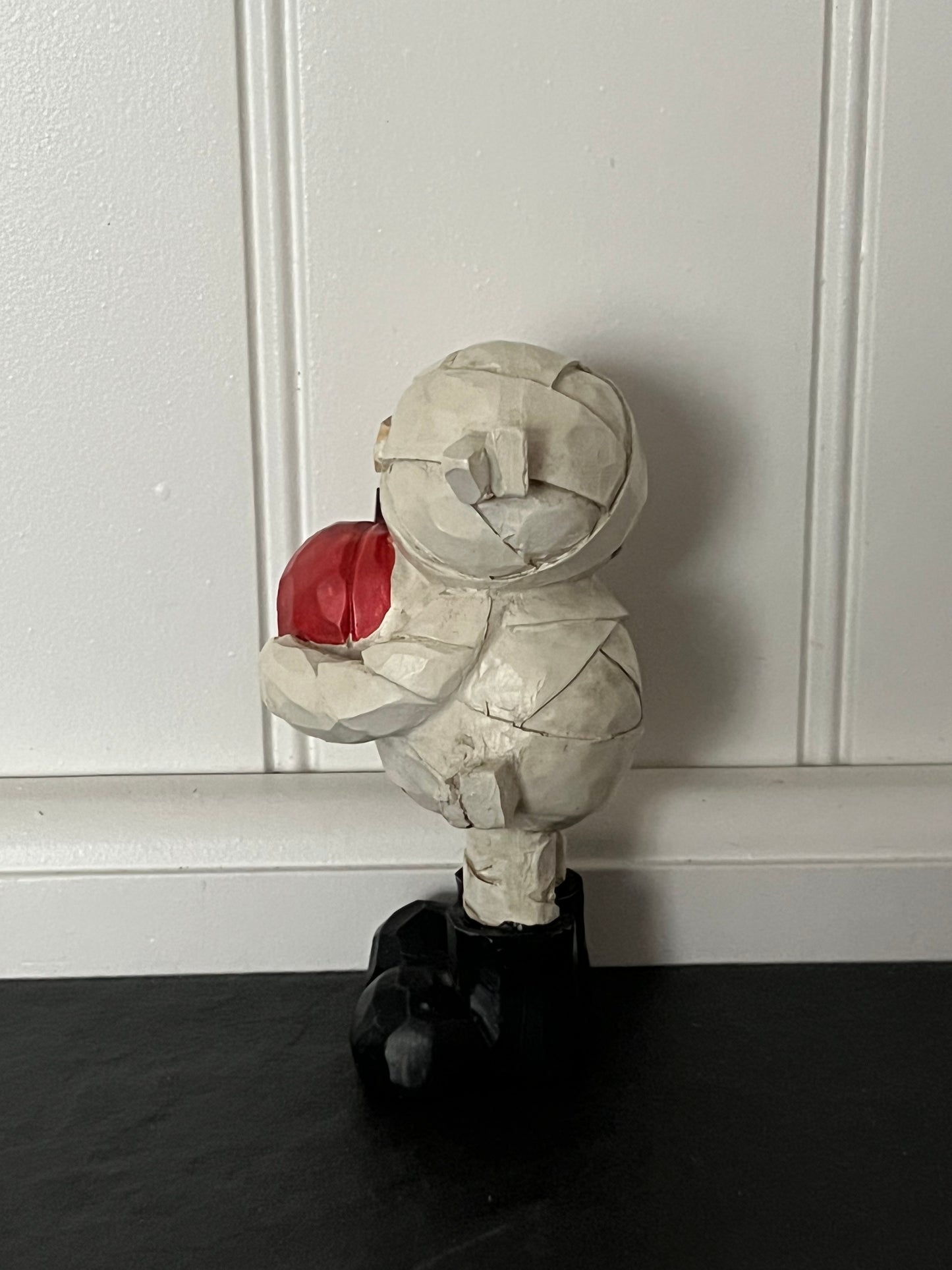 Small Halloween Mummy Holding Pumpkin Figurine | Curated Shelf & Trinket Display Décor