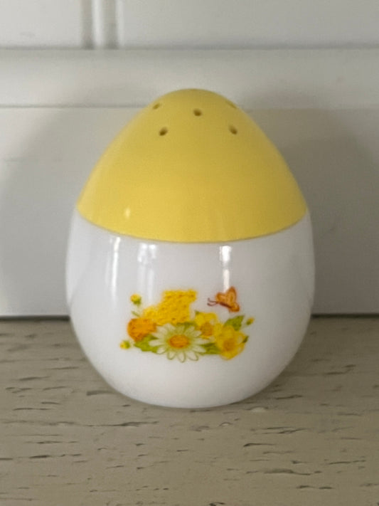 Vintage Avon Imperial Sonnet Cream Sachet Egg Butterfly Milk Glass  Bottle - 1970s Collectible
