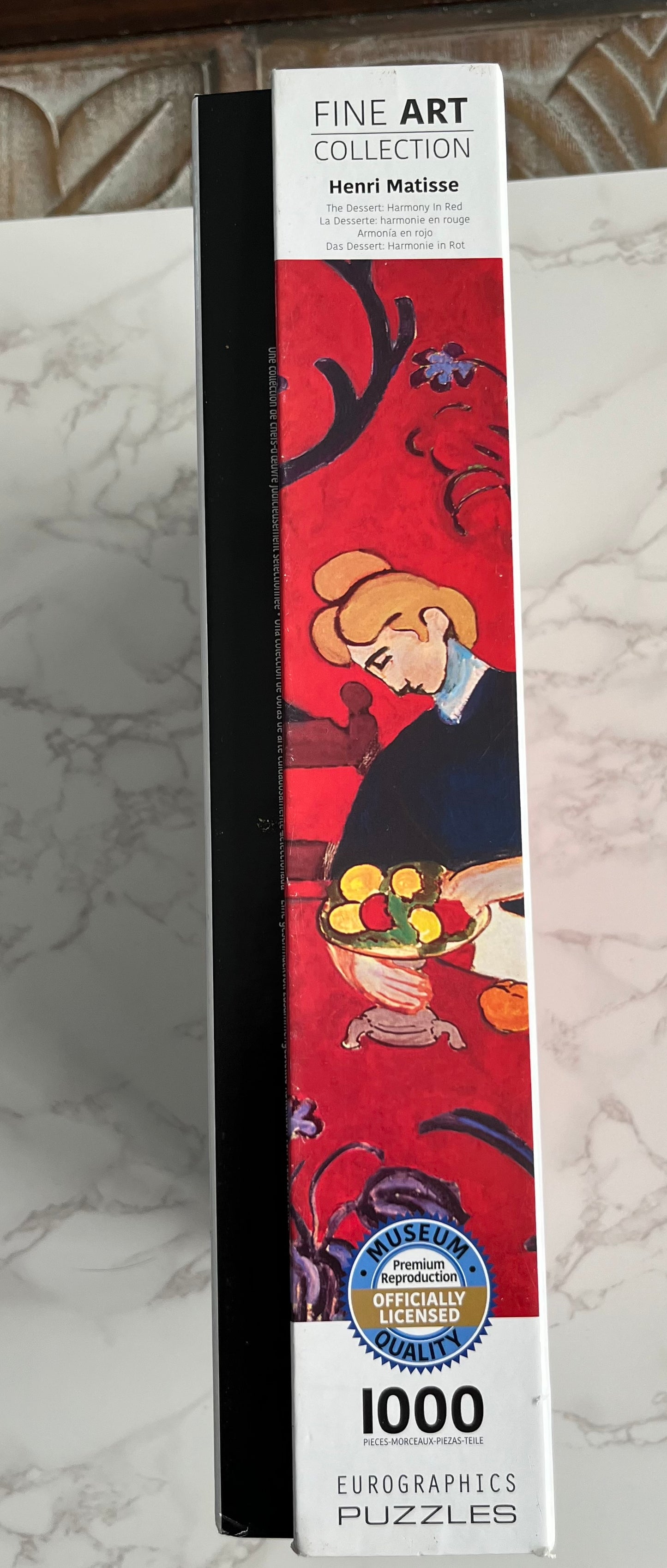 Contemporary Eurographics Henri Matisse “Harmony in Red” Fine Art Collection 1000 Piece Museum Licensed Puzzle – Open Box Complete