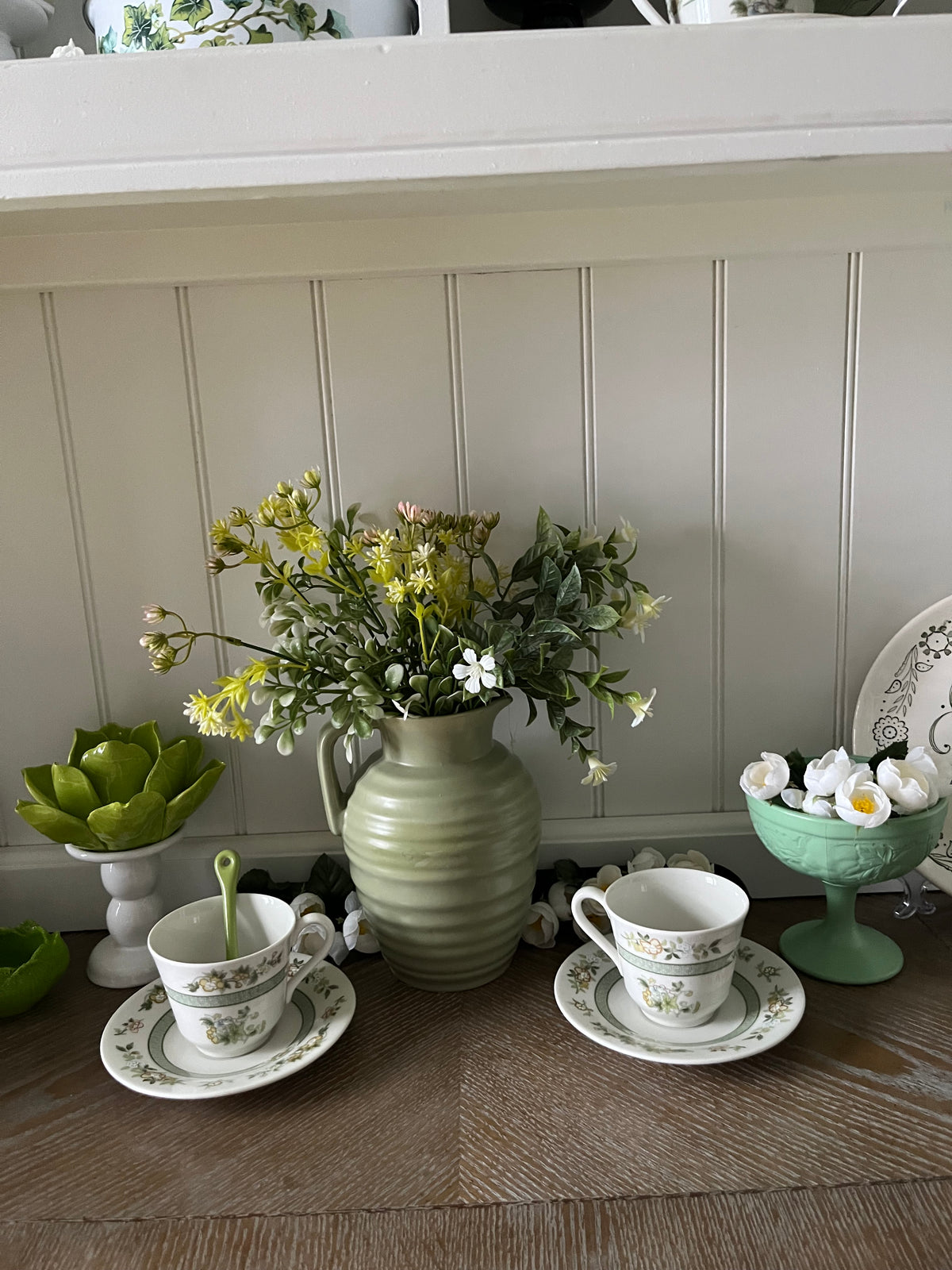 Vintage Royal Doulton Tonkin TC1107 Cup & Saucer – 1970s English Floral China