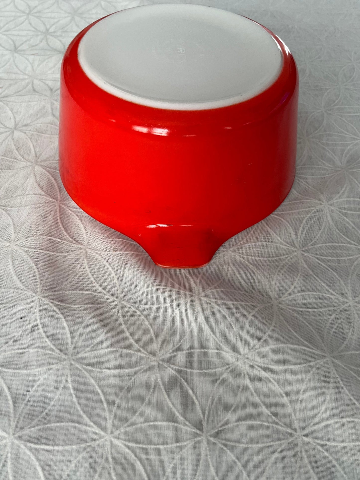 Vintage c 1970’s Pyrex Primary Red 474-B 1.5 Qt Cinderella Casserole Dish – No Lid