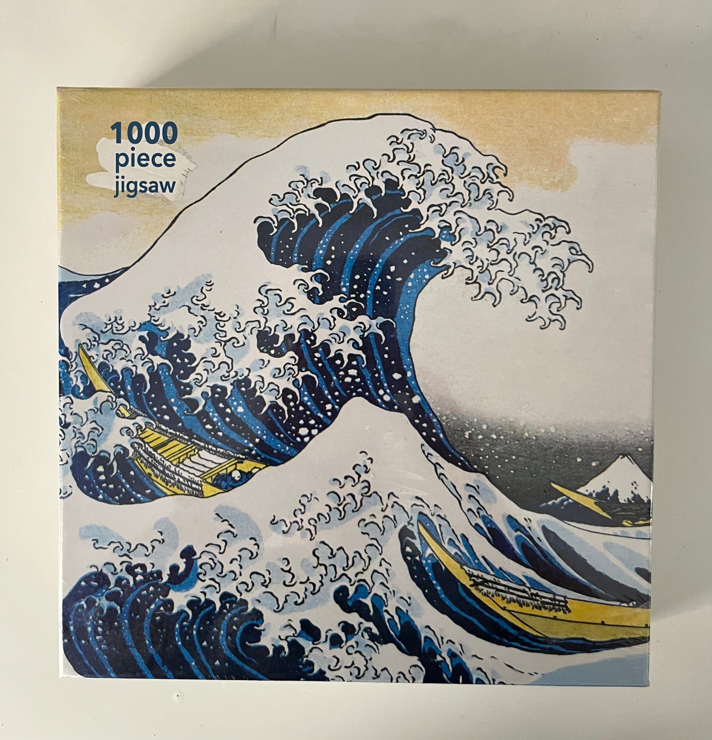 2020s Katsushika Hokusai “The Great Wave off Kanagawa” 1000 Piece Jigsaw Puzzle — Factory Sealed — Classic Japanese Ukiyo-e Art Reproduction