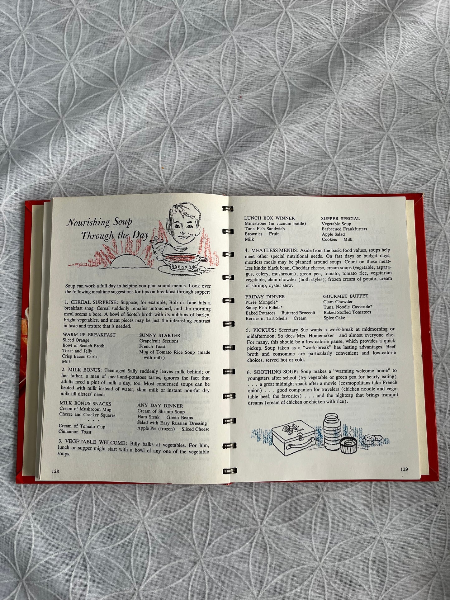 Vintage 1970s Campbell’s “Cooking With Soup” Cookbook | Retro Mid-Century Kitchen Recipe Book