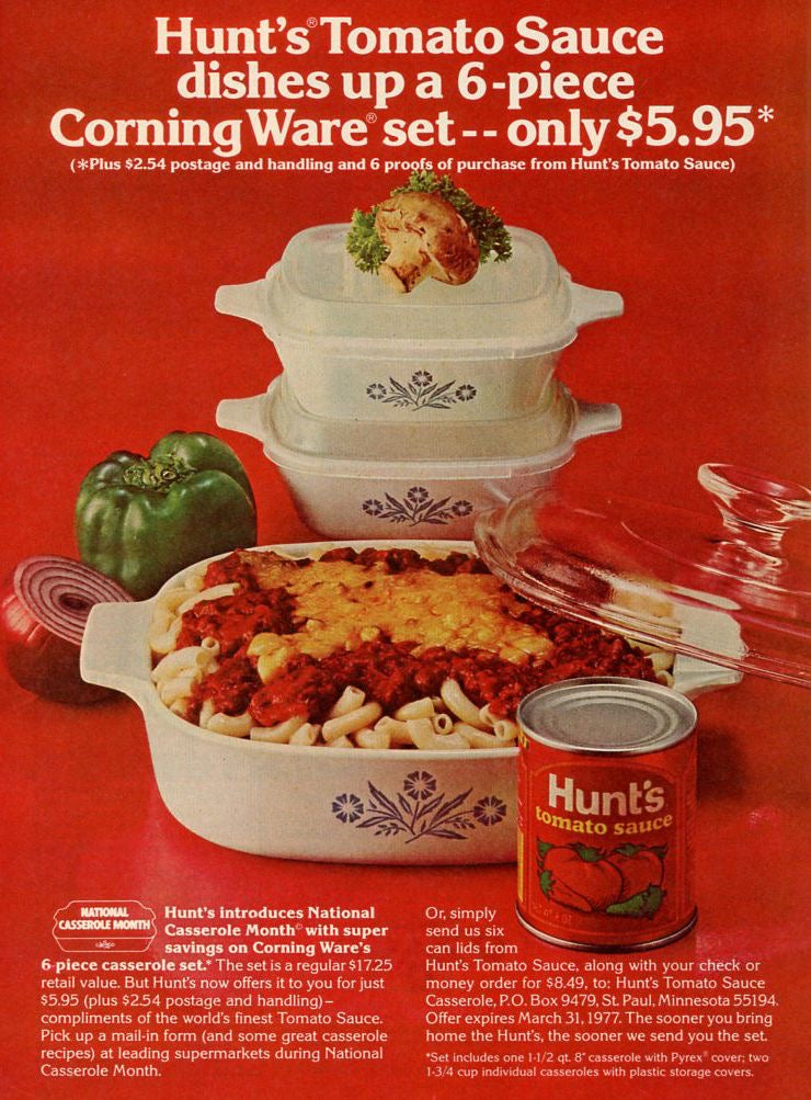 Vintage Corning Ware Blue Cornflower P-41-B 1 3/4 Cup Casserole Dish 1970’s