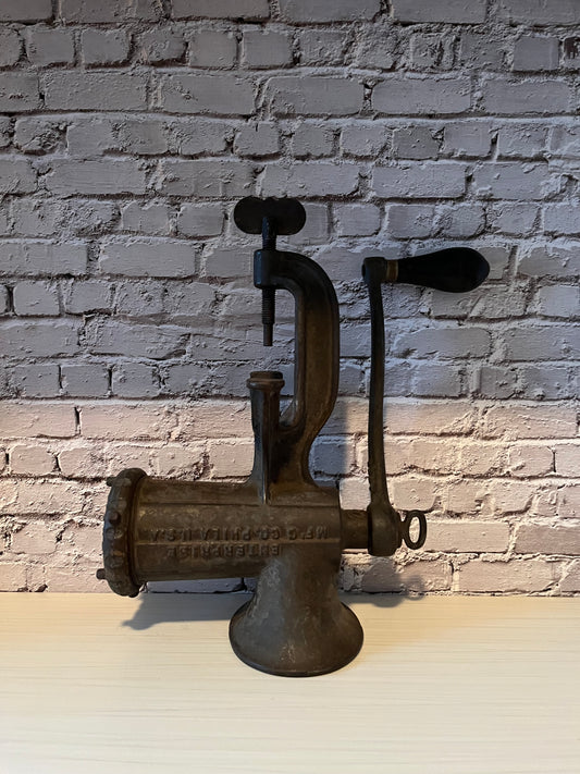 Antique Enterprise No. 7 Cast Iron Food Chopper / Meat Grinder, c. 1890s–1910s