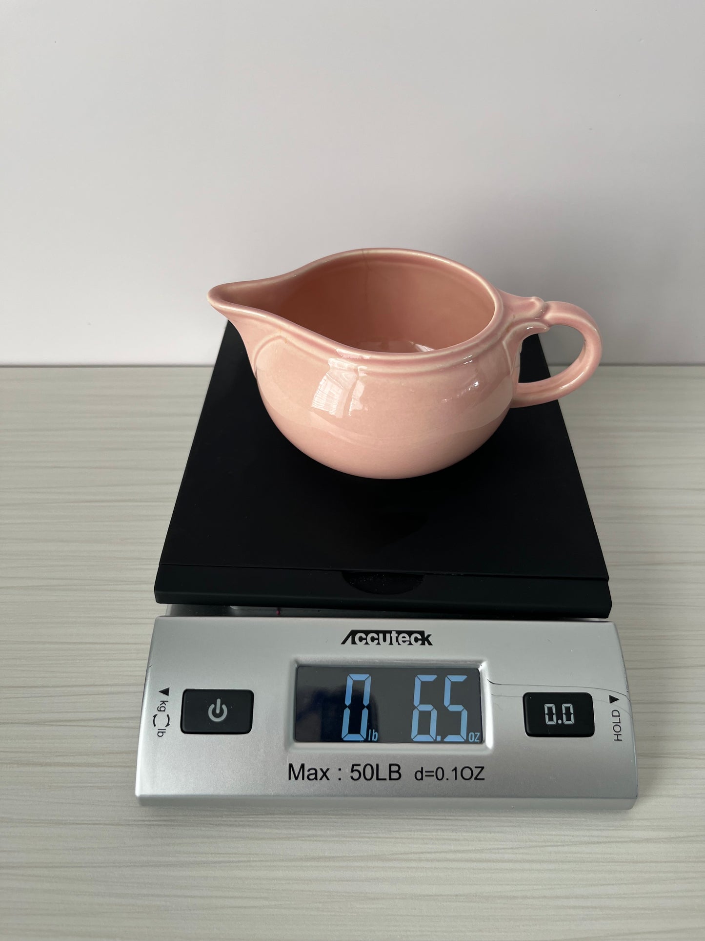 Vintage 1940s Art Deco Lu-Ray Pastels Pink Creamer – Taylor, Smith & Taylor Art Deco Blush Pitcher
