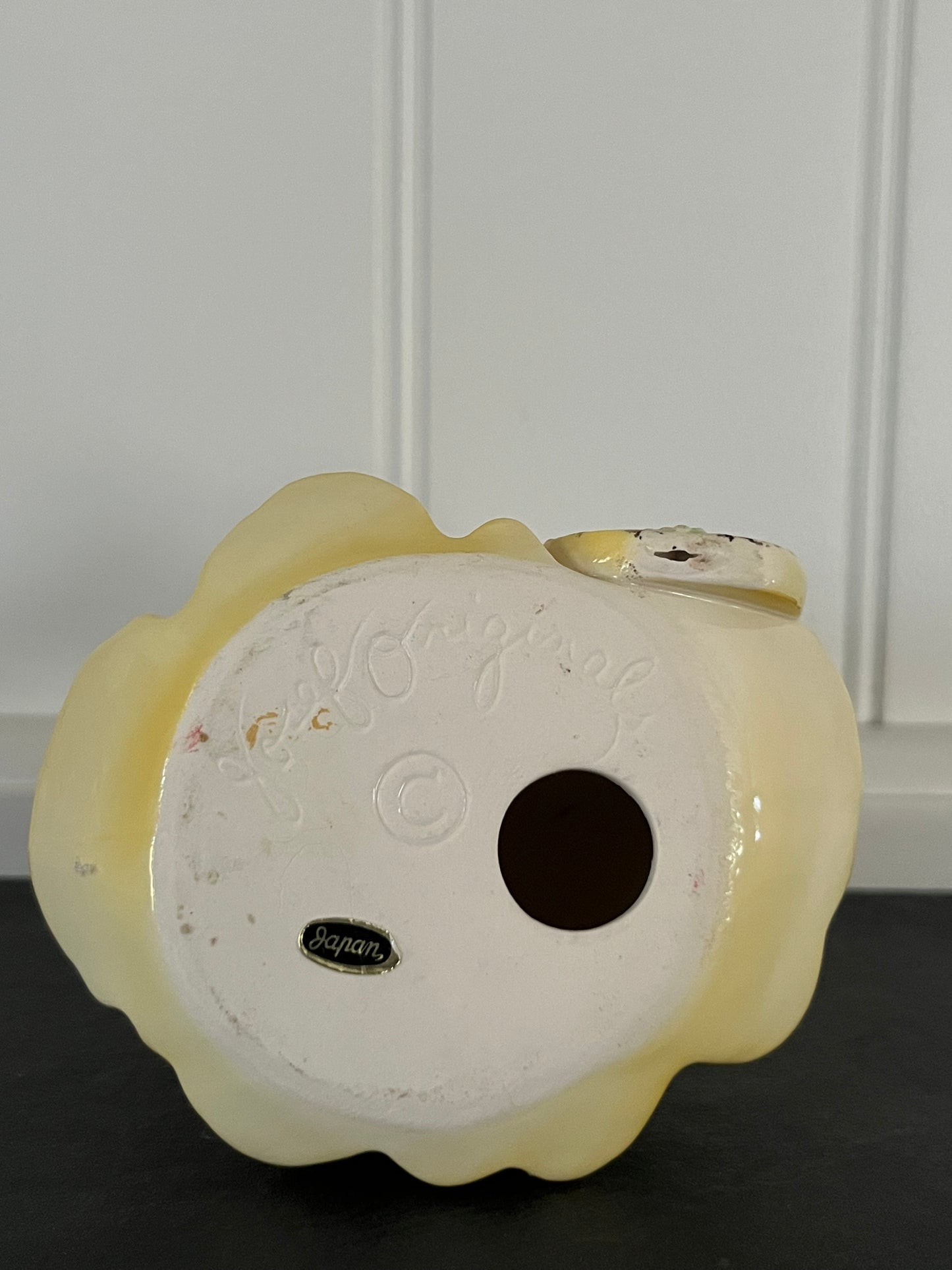 Vintage 1970s Josef Originals Age 8 Birthday Angel Figurine – Yellow Dress Porcelain Girl – Japan Ceramic Birthday Keepsake