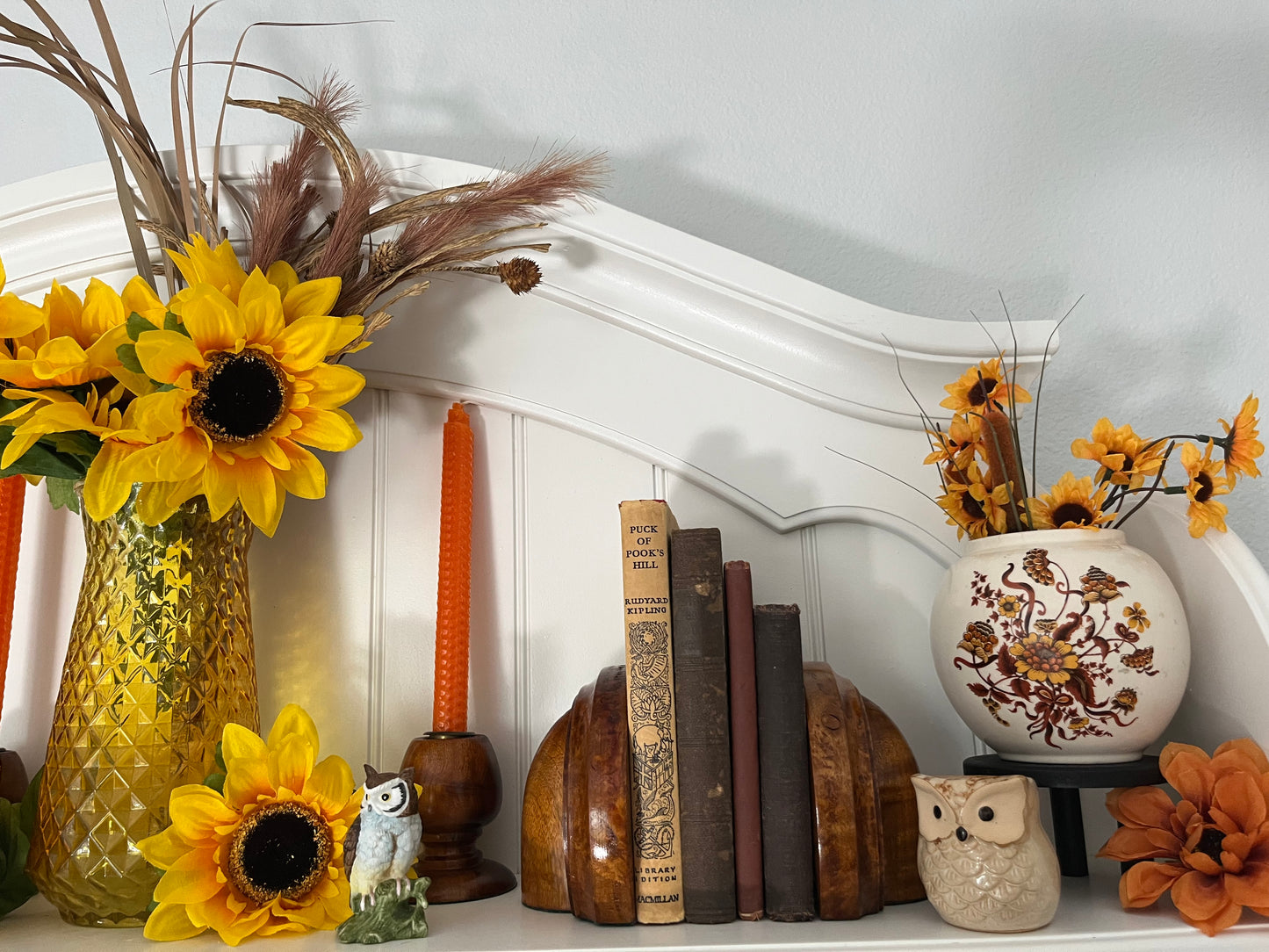 Retro Hand-Turned Myrtlewood Burl Bookends (Oregon Craft, 1970s–1990s)