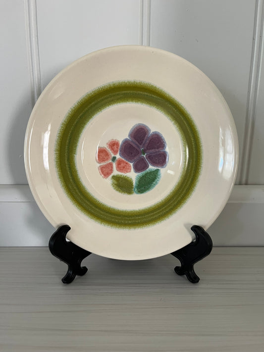 Set of 2 Vintage Franciscan Earthenware Floral Berry Bowls | 1970s Retro Cottagecore Dessert Dishes