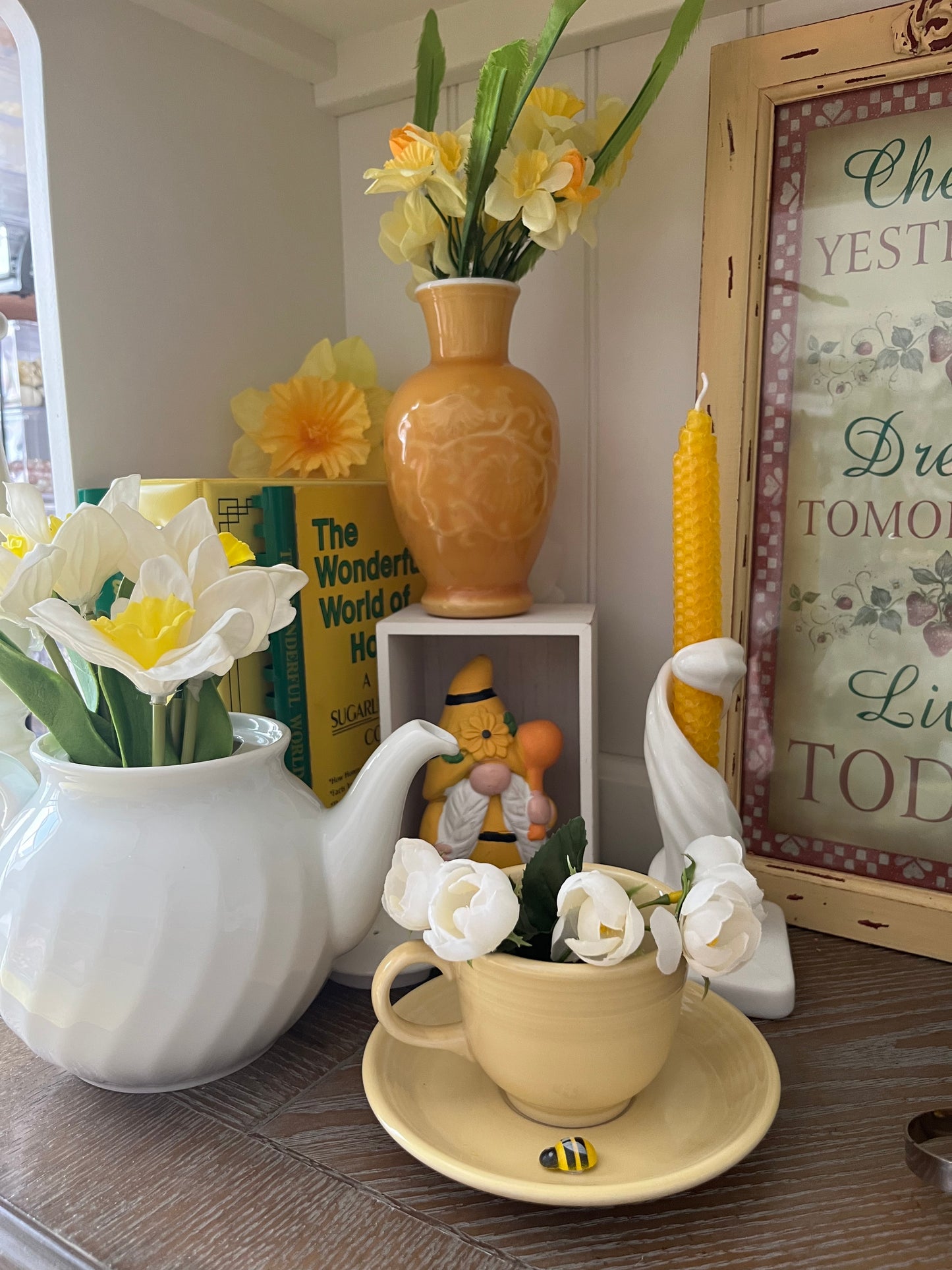 Vintage Fiesta Ware Yellow Cup and Saucer Set – Homer Laughlin Fiestaware Tea Cup Butter Yellow (pre 2002)