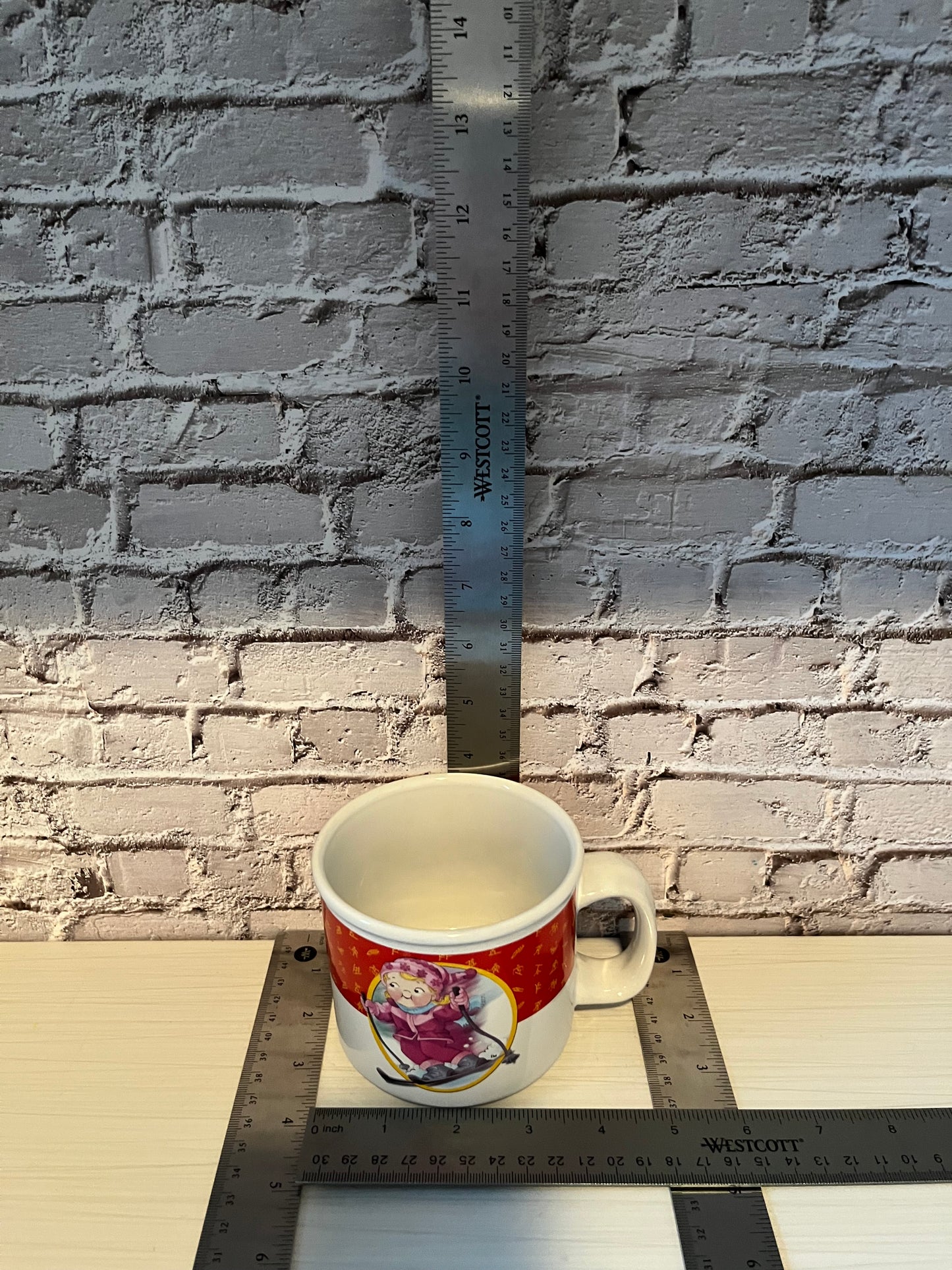 Vintage 2002 Campbell’s Kids Salt Lake Olympics Ski 2 Mug Set – Limited Edition Pair