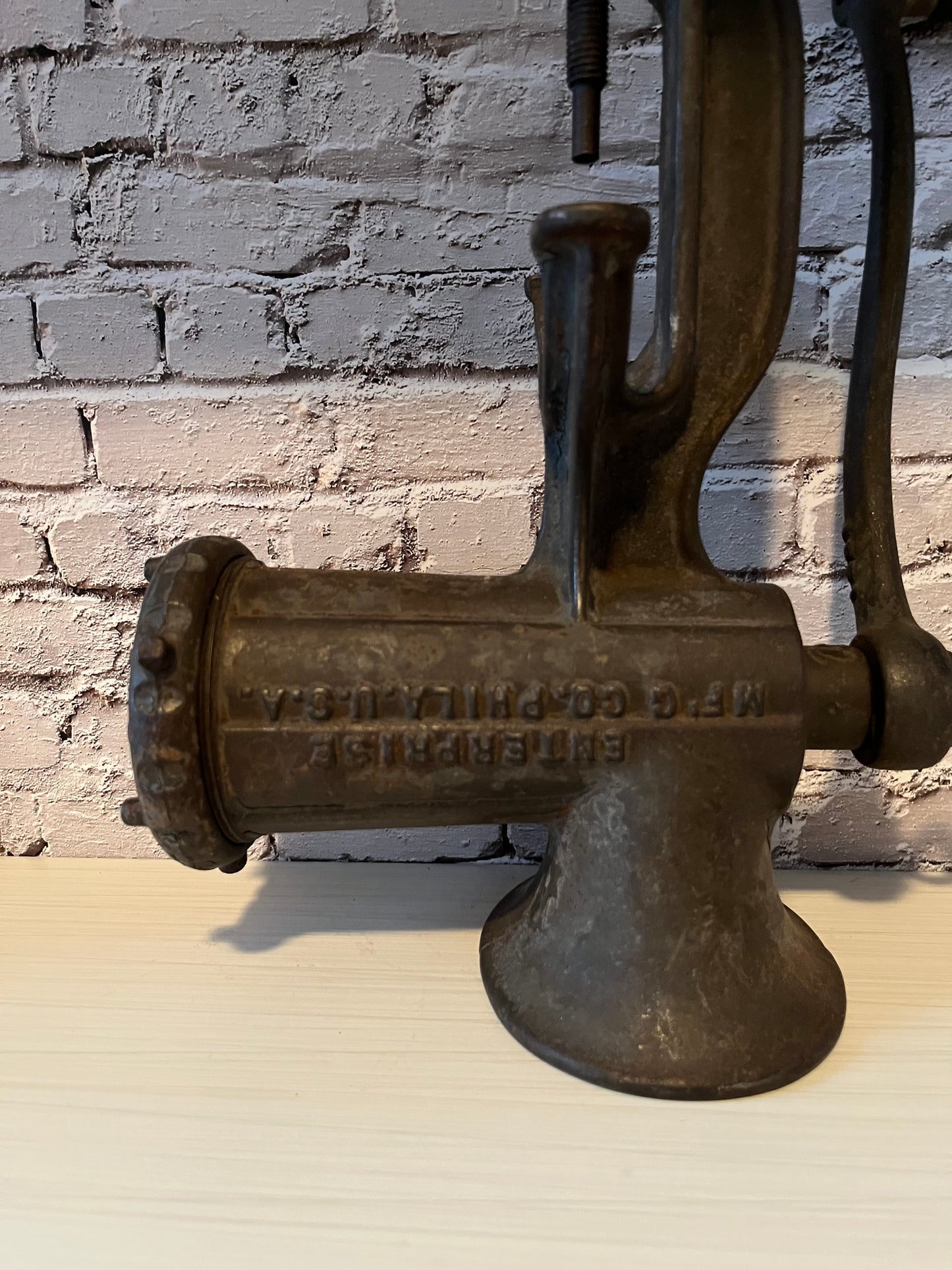 Antique Enterprise No. 7 Cast Iron Food Chopper / Meat Grinder, c. 1890s–1910s