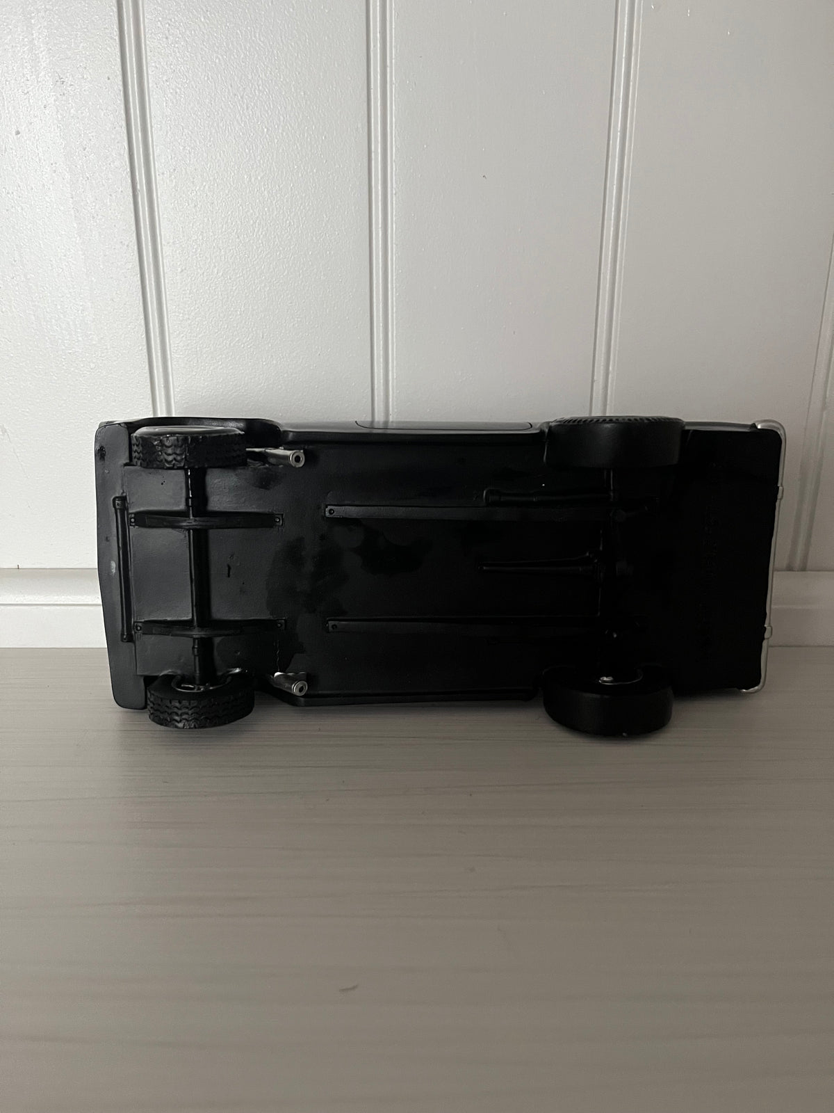 Retro Inspired C1990’s Black Display Hand Painted Gasser Model SST-106 1955 Ford Thunderbird