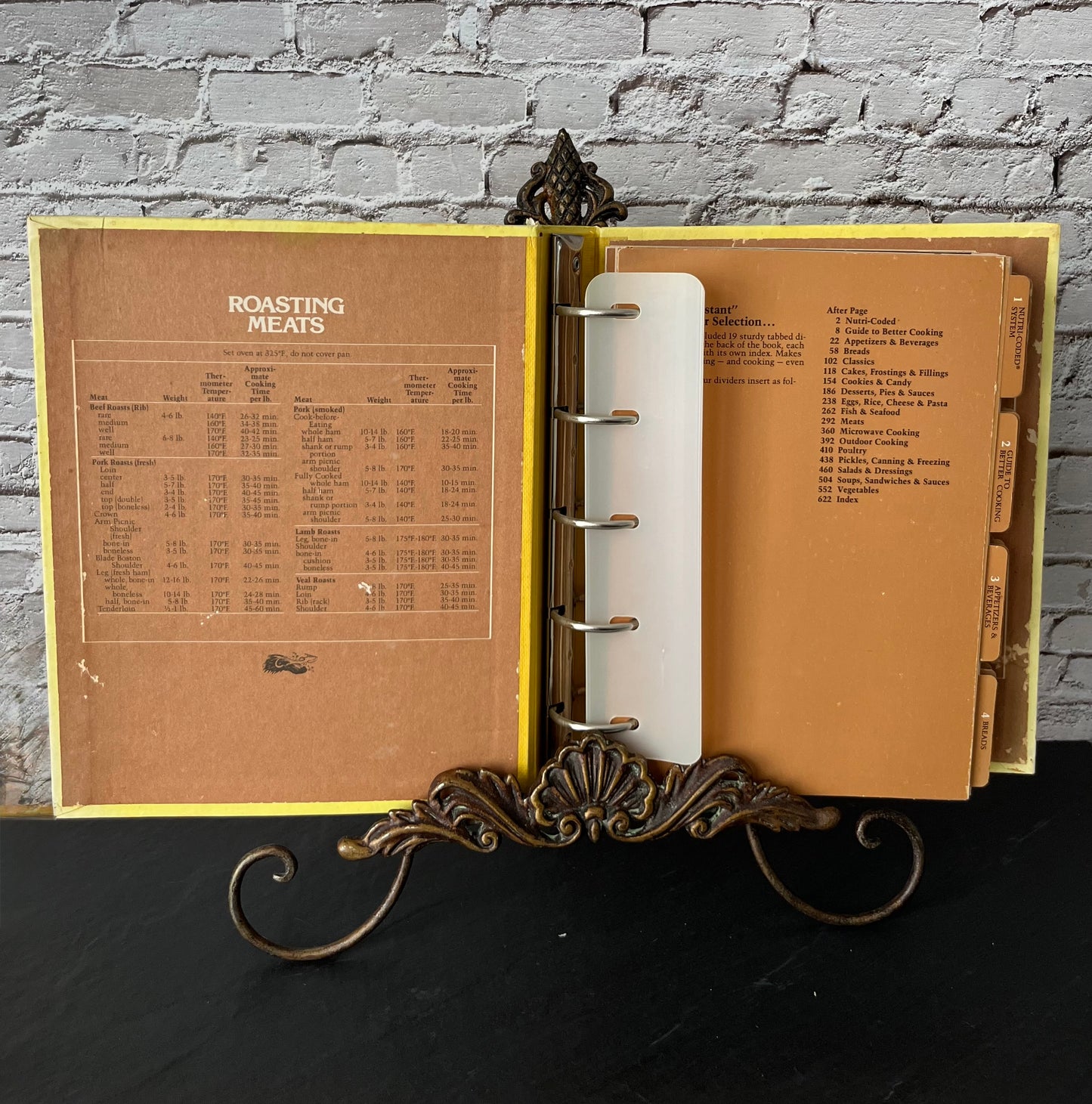 Vintage 1984 Pillsbury Kitchens’ Cookbook Ring Binder Edition
