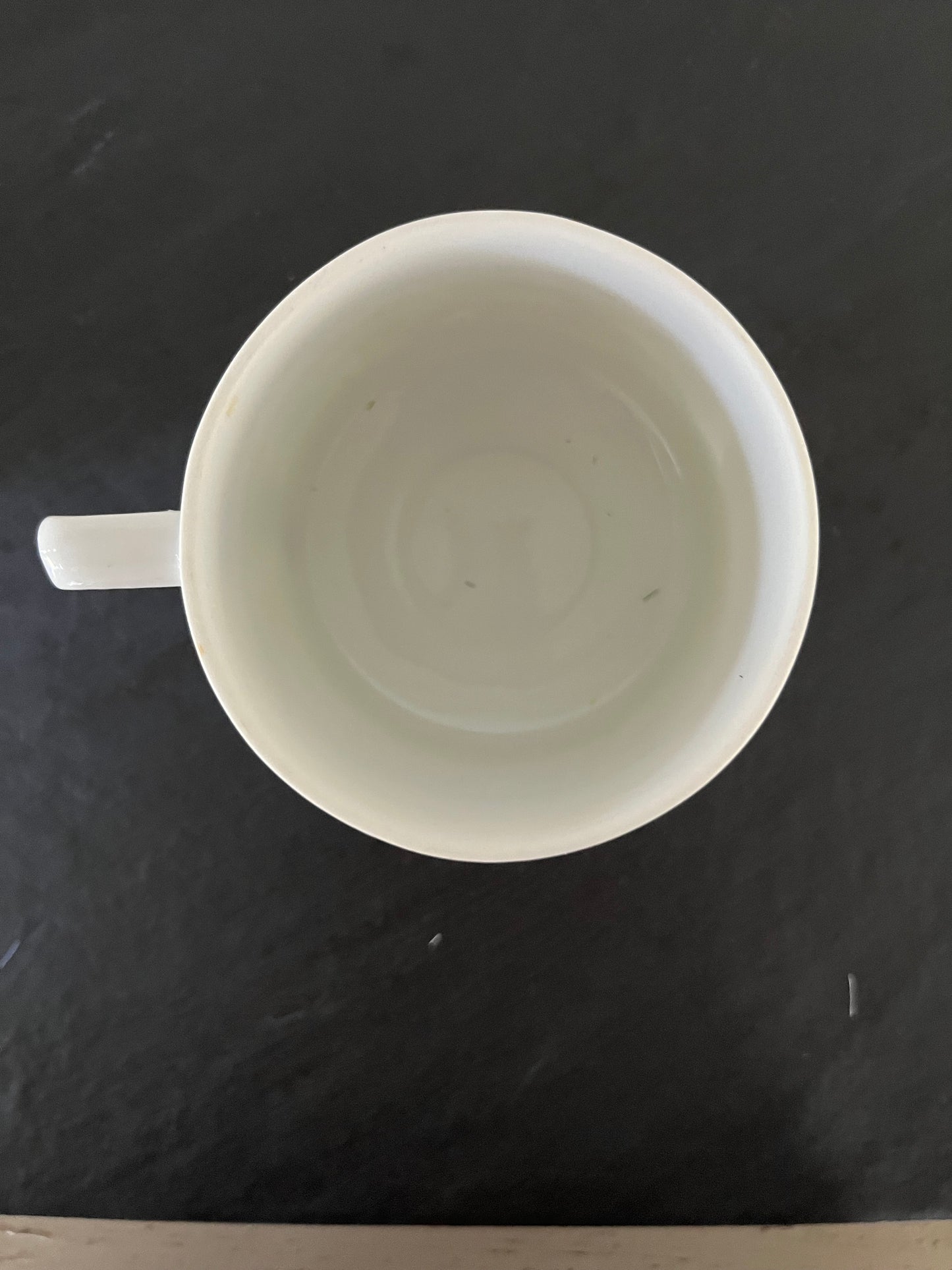 Vintage  1970s Mod Flower Pedestal Mug – Bright Yellow & Red Bloom