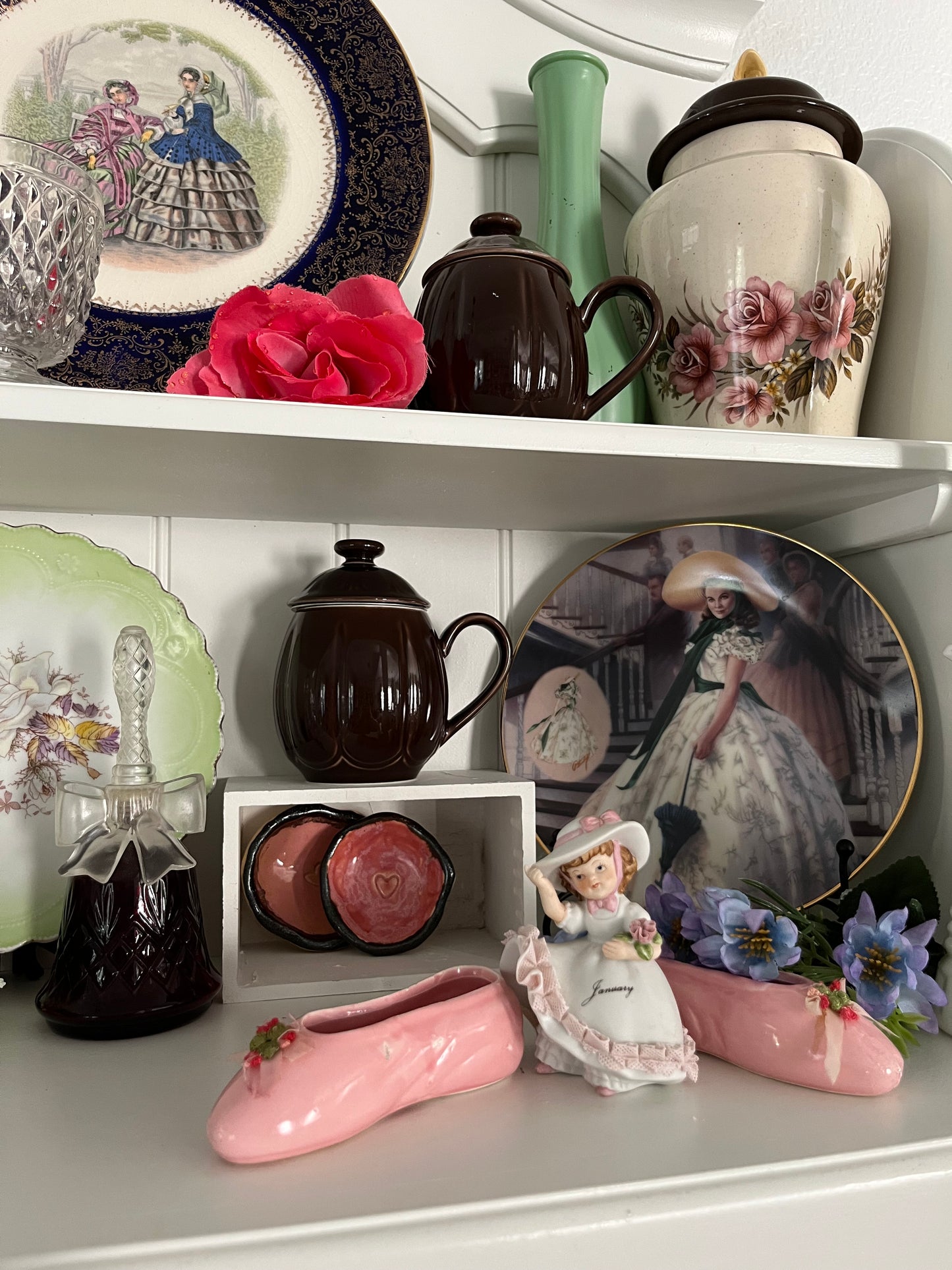 1993 Bradford Exchange “The Green Sprigged Dress” Scarlett O’Hara Collector Plate – Gone With the Wind