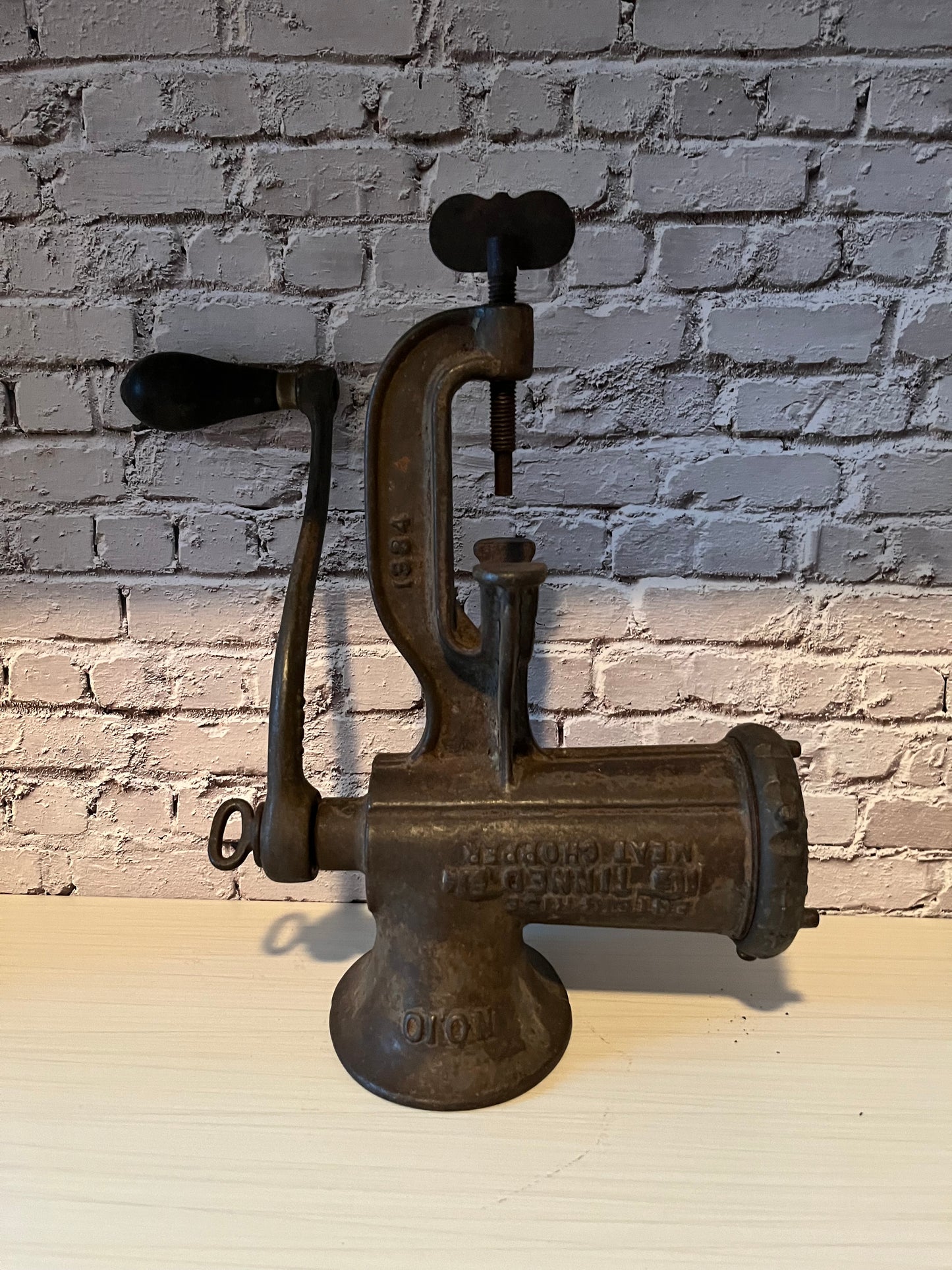 Antique Enterprise No. 7 Cast Iron Food Chopper / Meat Grinder, c. 1890s–1910s