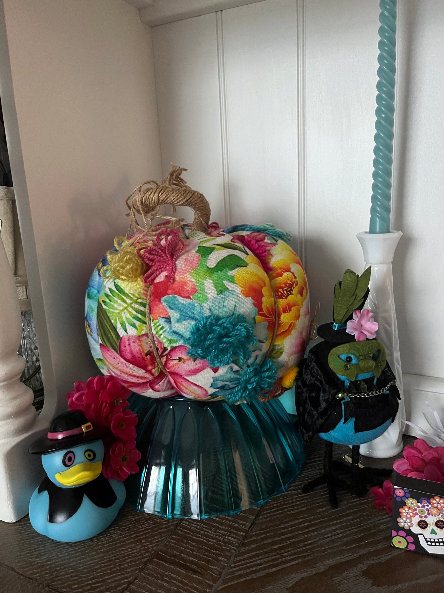 “Witchy Blue Rubber Duck” Halloween Publix – c. 2010s, Novelty Collectible