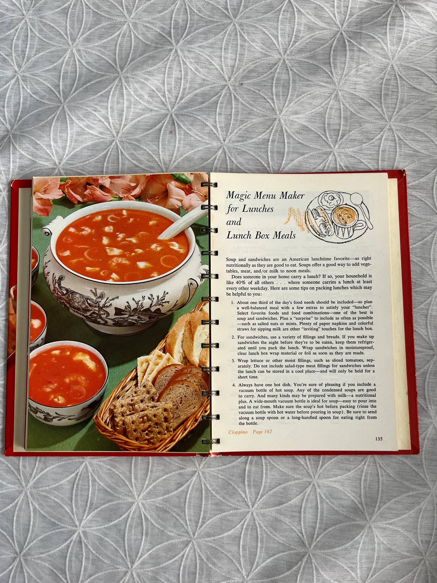 Vintage 1970s Campbell’s “Cooking With Soup” Cookbook | Retro Mid-Century Kitchen Recipe Book