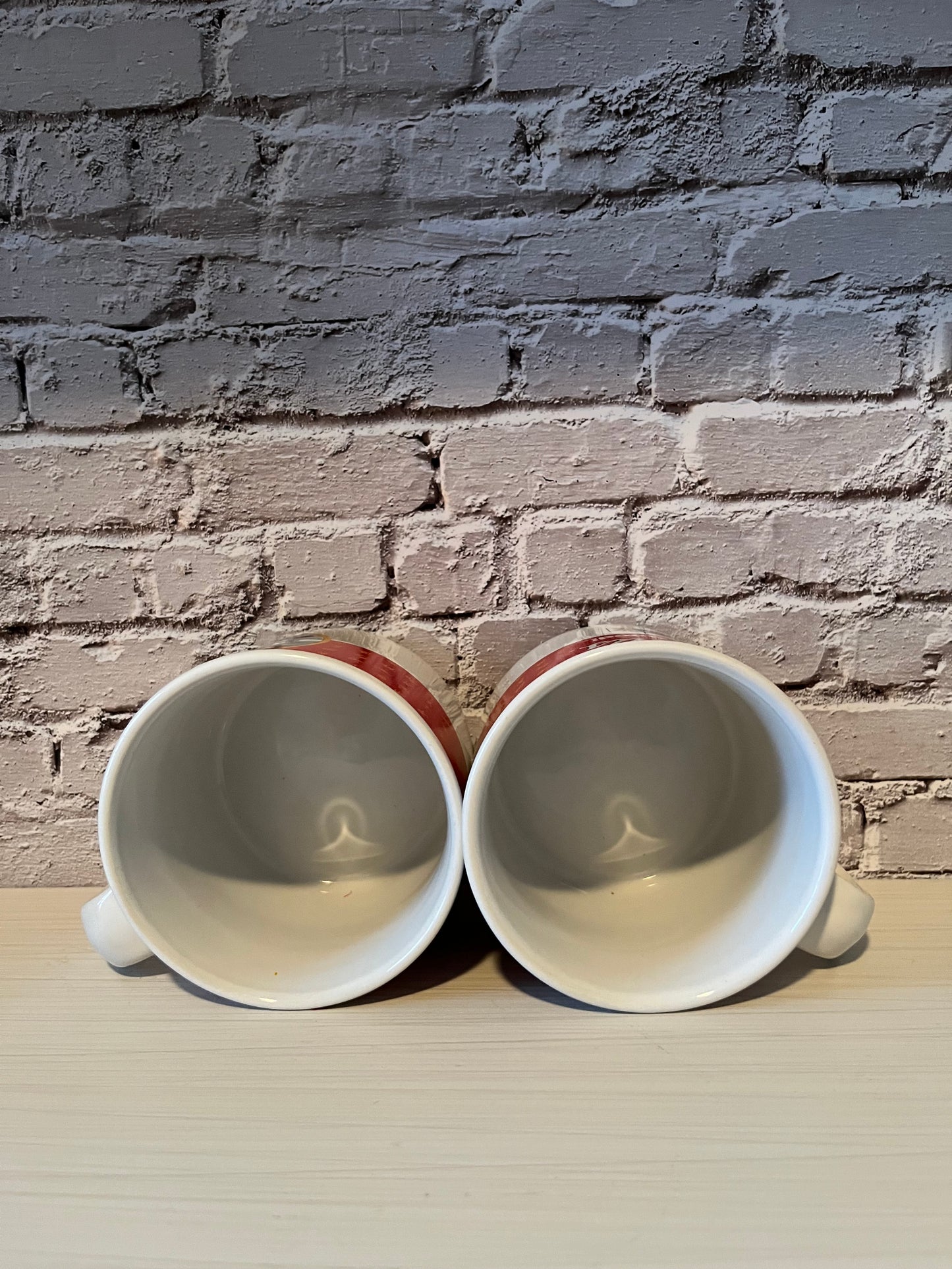 Vintage 2002 Campbell’s Kids Salt Lake Olympics Ski 2 Mug Set – Limited Edition Pair