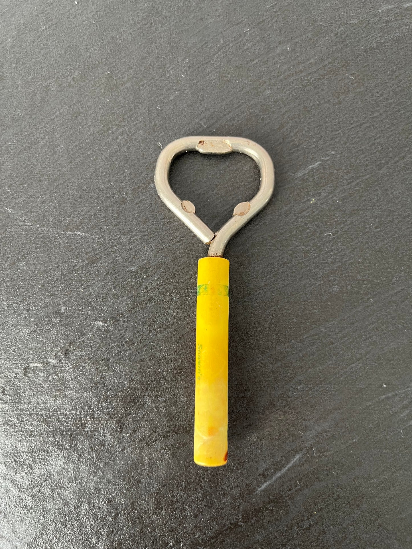 Vintage 1960s–1970s Towne Club Soda Advertising Bottle Opener – Mid Century Detroit Promo Barware