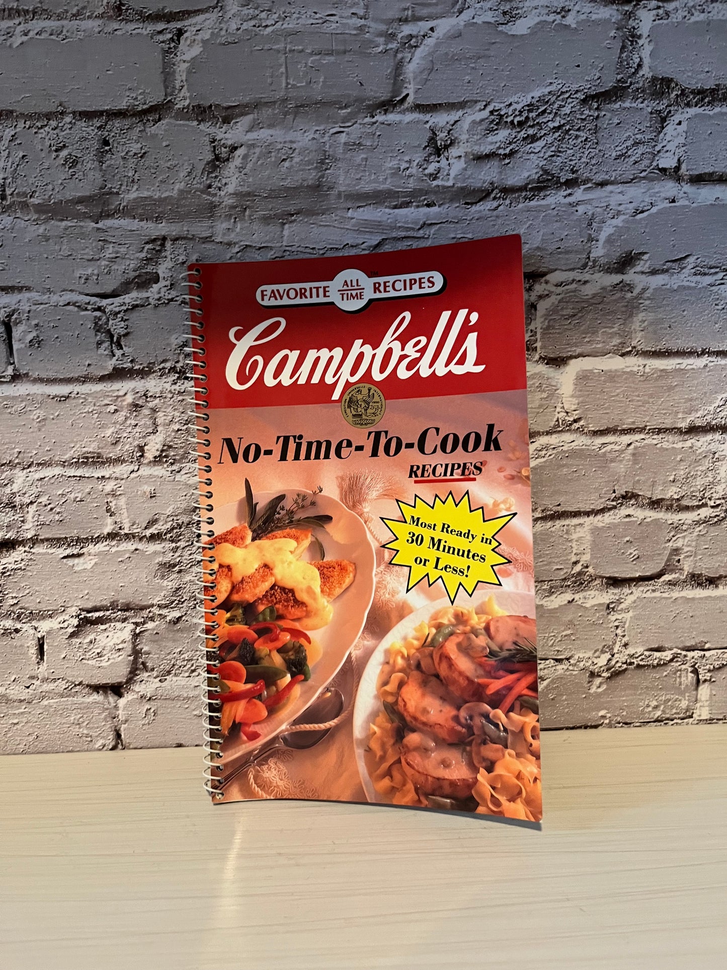 Retro Campbell’s Cookbook Lot | 1990s–2000s Recipe Book Collection | Casserole & One-Dish Kitchen Set