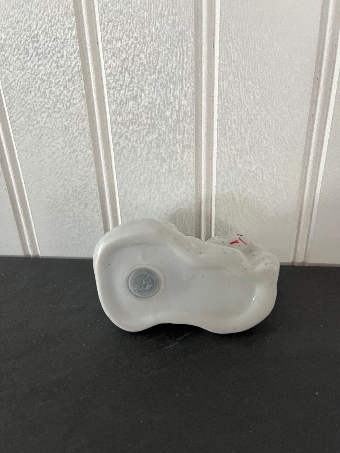 1960s Ceramic White Cat with Blue Eyes Salt and Pepper Shaker Set - Retro Kitchen Collectibles